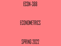 ECON 388