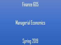 Finance 605